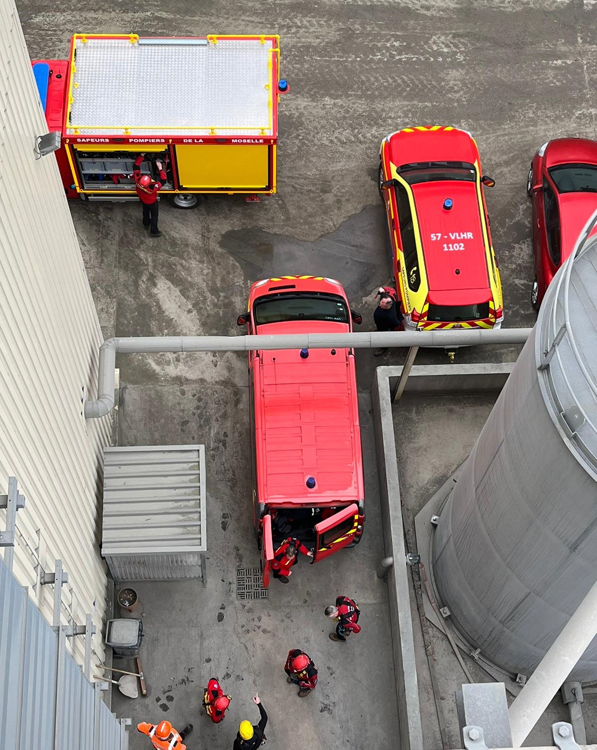 You are currently viewing Les pompiers en exercice sur notre site