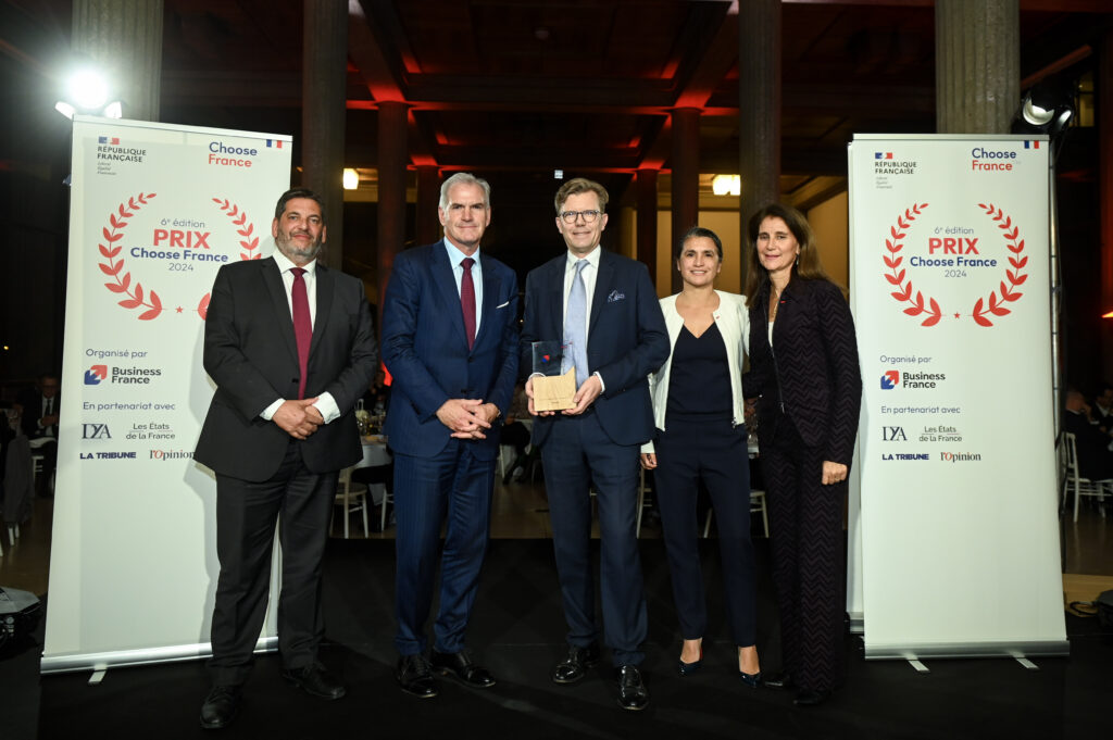 Remise de prix Choose France 2024