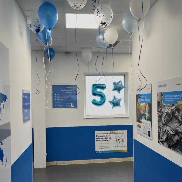 5 ans à l'usine knauf illange