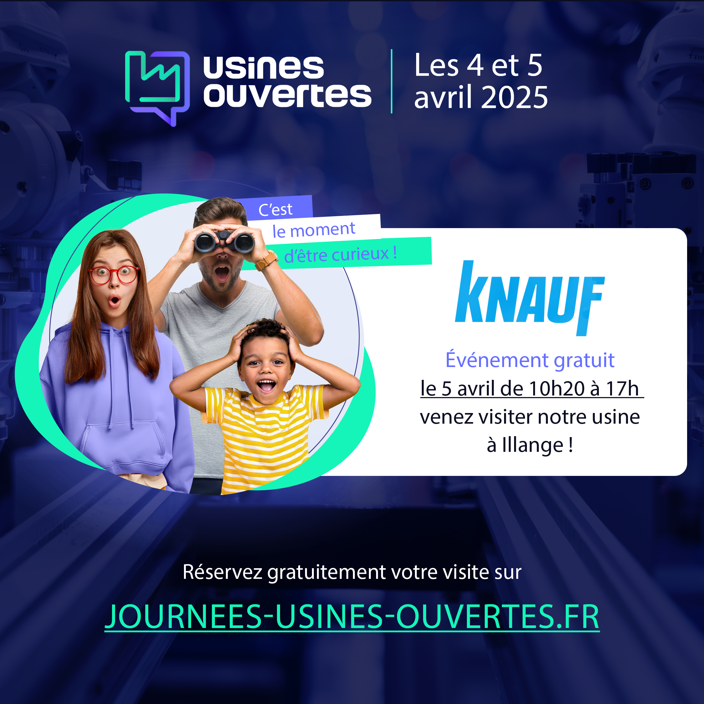 You are currently viewing Knauf Illange ouvre ses portes lors des Journées Usines Ouvertes